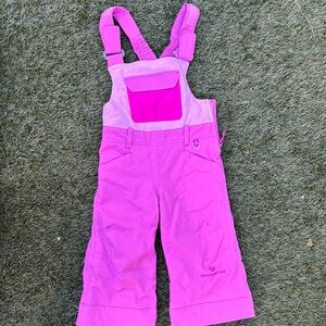 Obermeyer toddler girl bib snow pants size 2T
